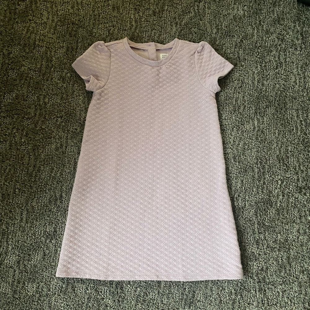 Adorable Lavender Quilted Dress with Silver Sparkles ✨